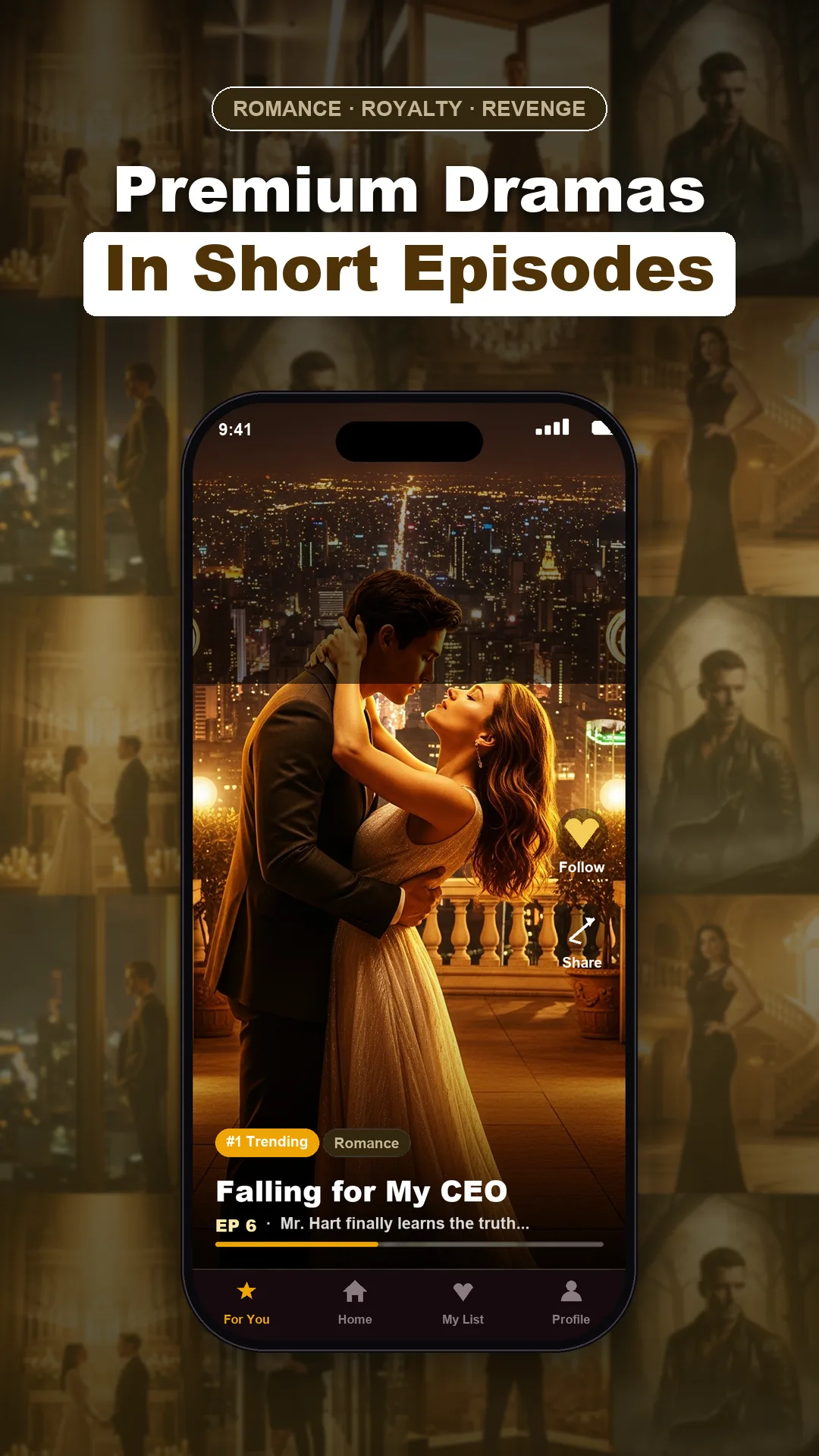 GoldenSaga short-drama feed